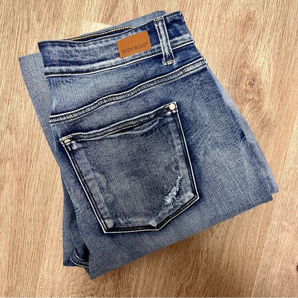 Judy Blue Teagan Button Fly Jean A3 - Picture 1 of 6